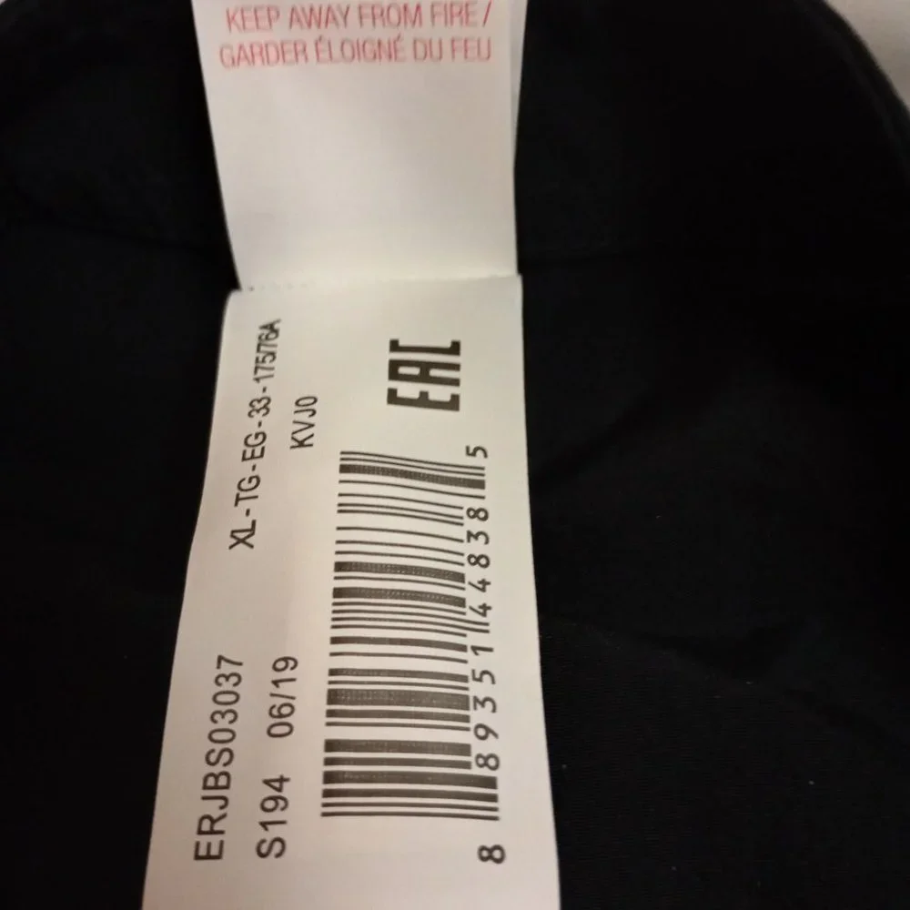 Roxy to Dye 2 Boardshort (True Black) Women's Swimwear Size XL NWT - Shorts only - Picture 8 of 9